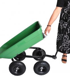 Poly Garden Dump Truck With Steel Frame, 10 Inches