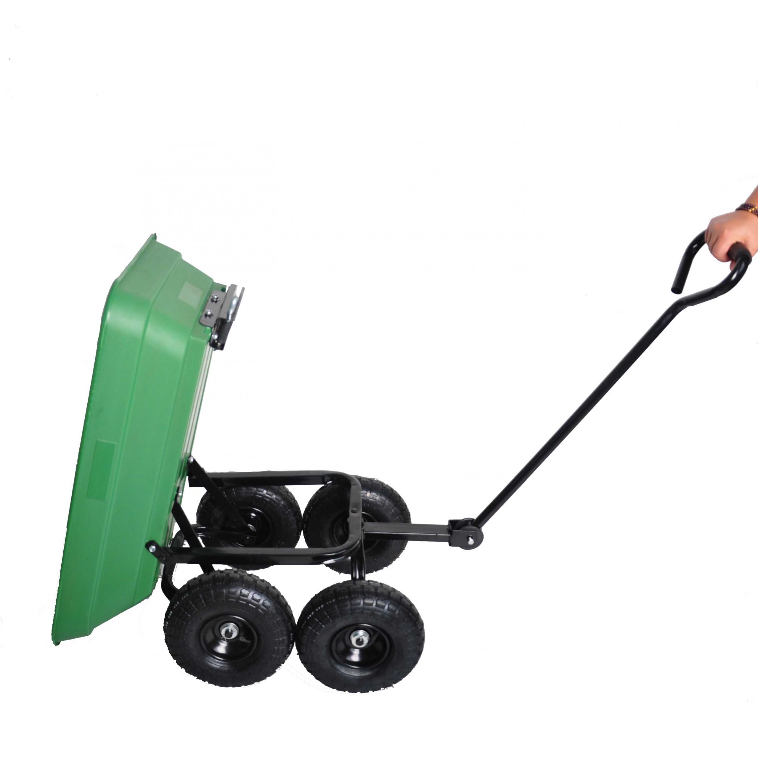 Poly Garden Dump Truck With Steel Frame, 10 Inches