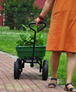 Poly Garden Dump Truck With Steel Frame, 10 Inches