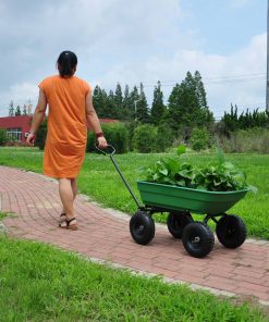 Poly Garden Dump Truck With Steel Frame, 10 Inches