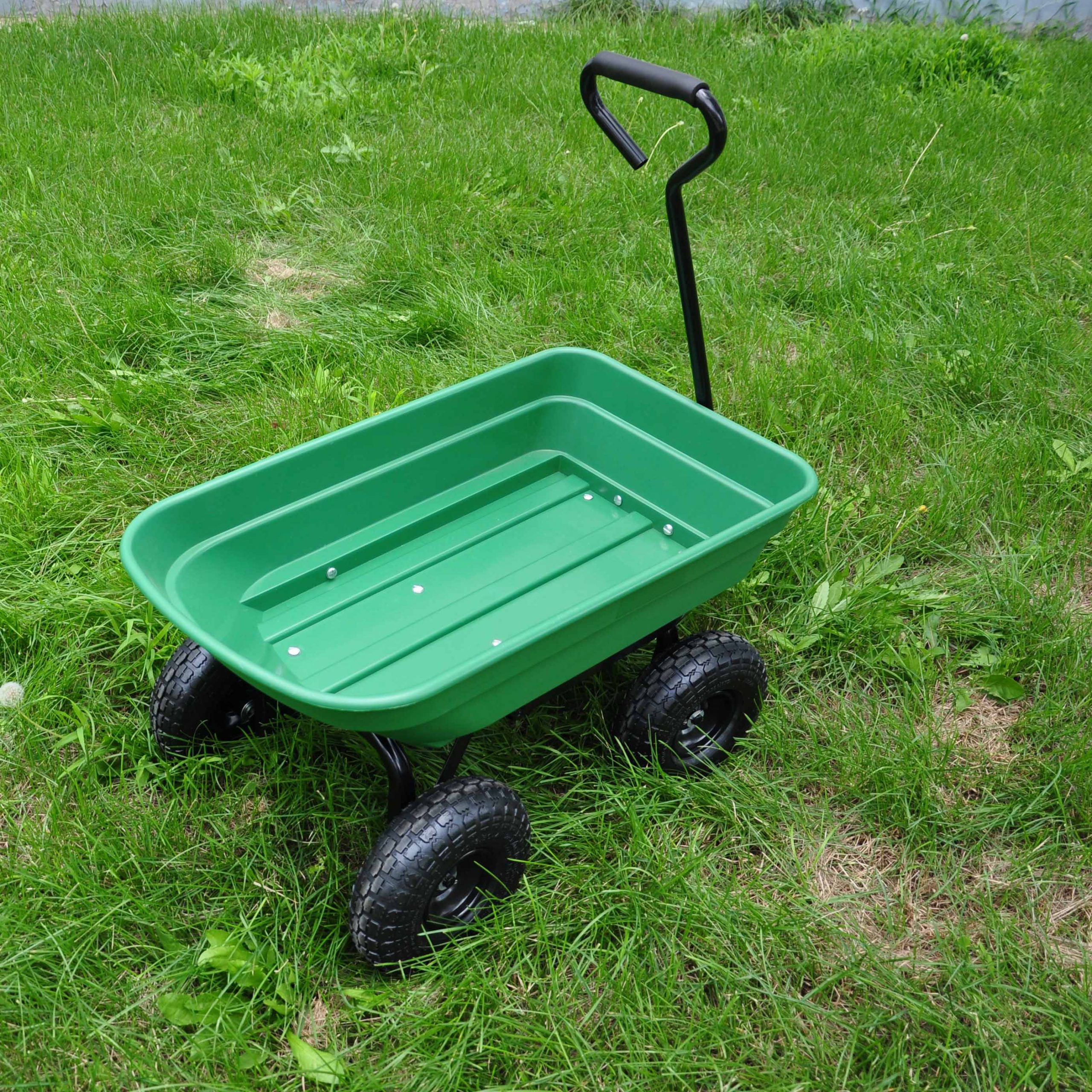 Poly Garden Dump Truck With Steel Frame, 10 Inches