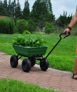 Poly Garden Dump Truck With Steel Frame, 10 Inches