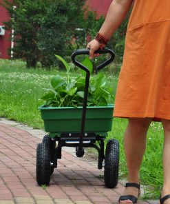 Poly Garden Dump Truck With Steel Frame, 10 Inches