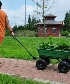 Poly Garden Dump Truck With Steel Frame, 10 Inches
