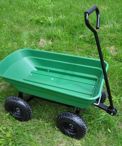Poly Garden Dump Truck With Steel Frame, 10 Inches