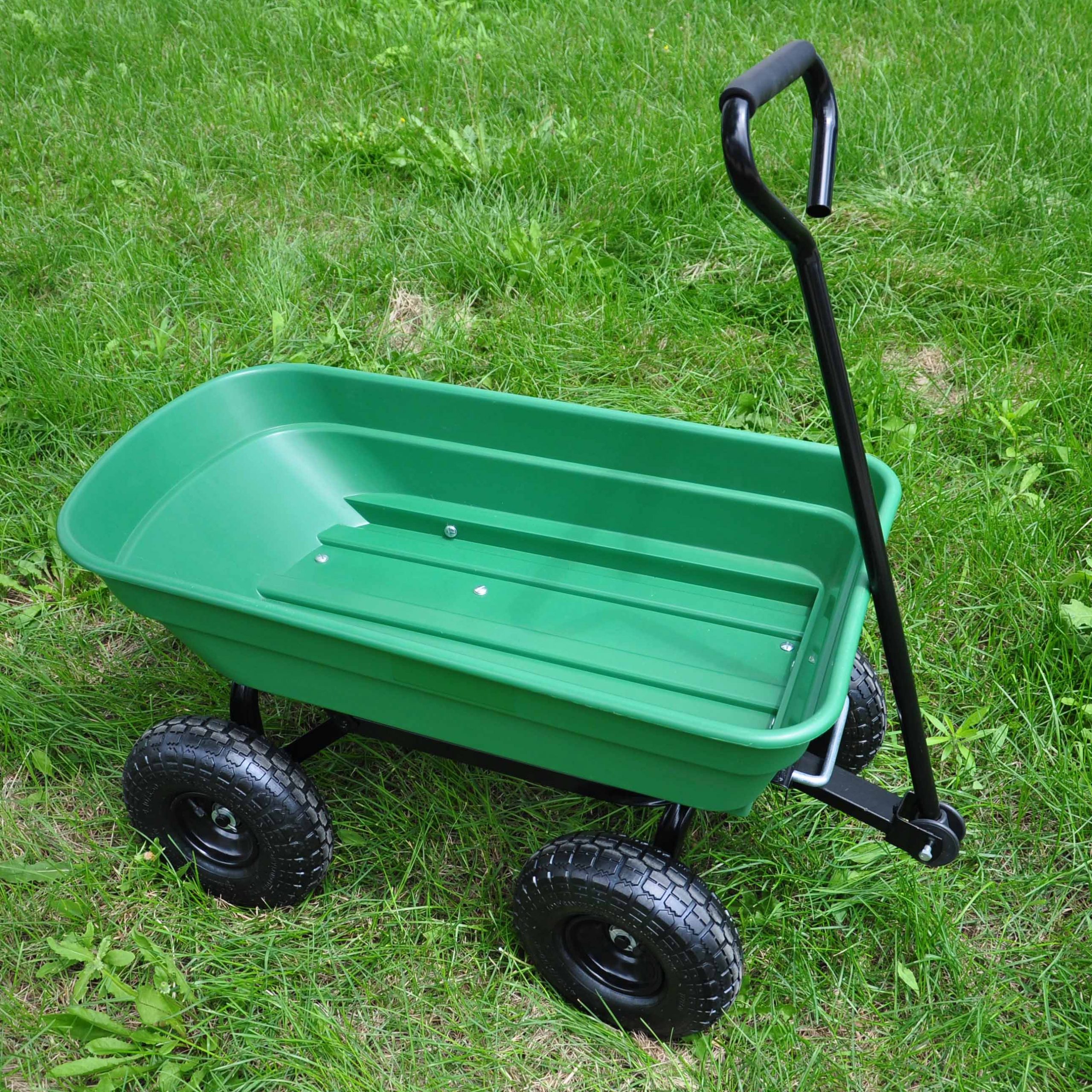 Poly Garden Dump Truck With Steel Frame, 10 Inches