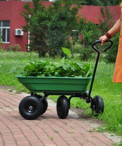 Poly Garden Dump Truck With Steel Frame, 10 Inches