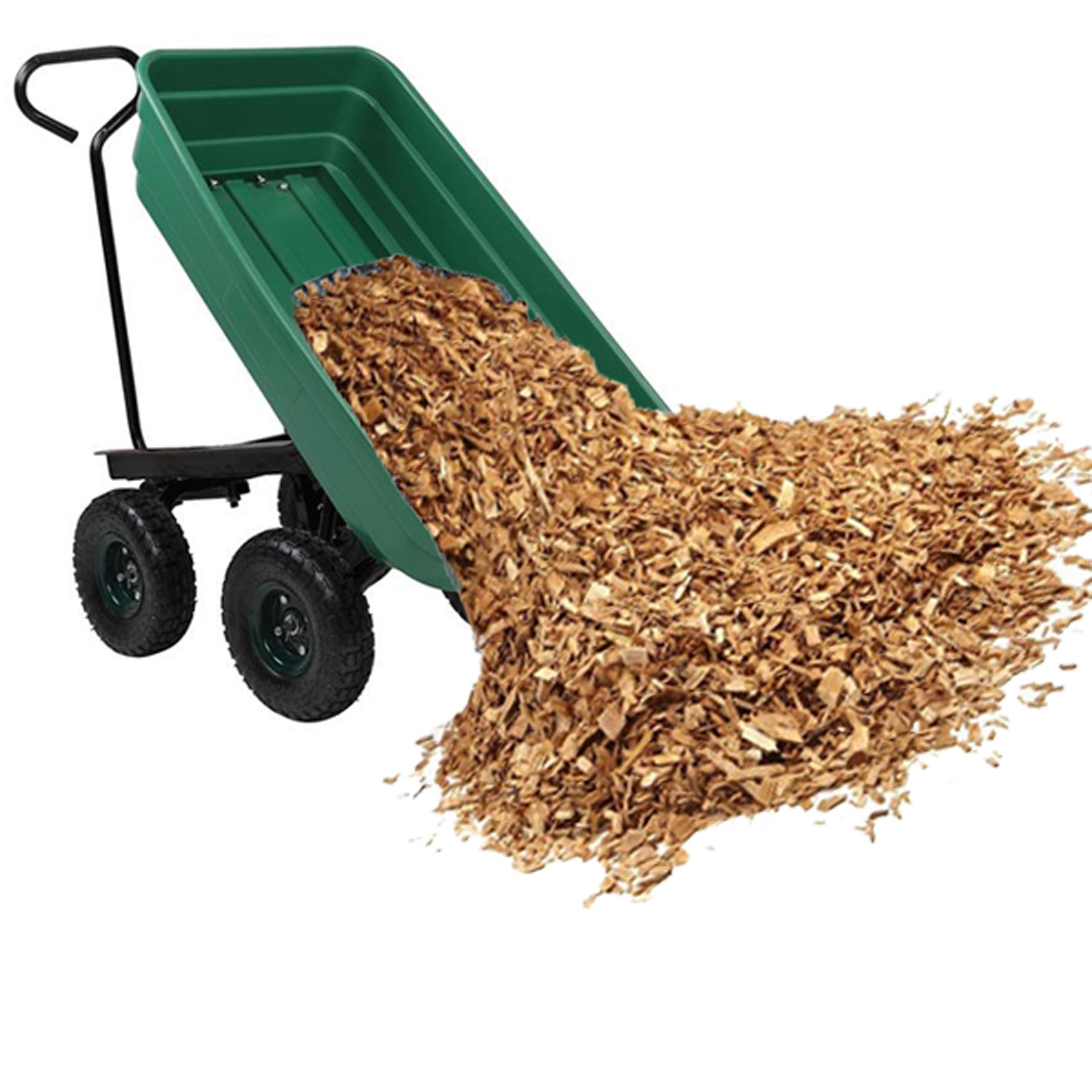 Poly Garden Dump Truck With Steel Frame, 10 Inches