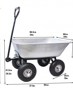 Two Wheeled Trolley For Green Garden