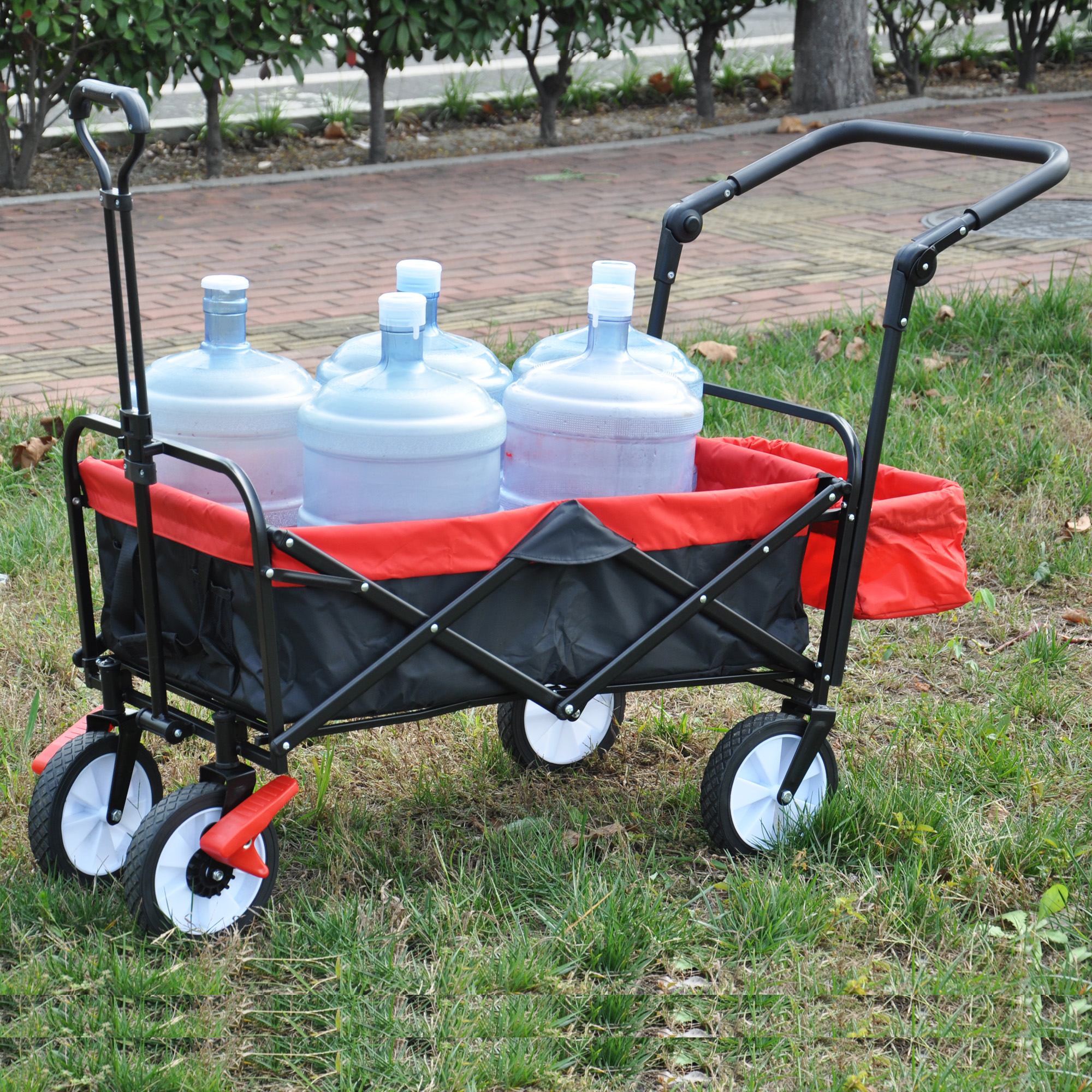 Heavy Duty Folding Garden Portable Wagon