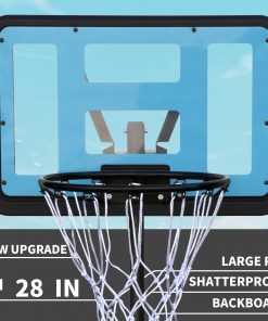 Outdoor Height Adjustable 7.5 to 10ft Basketball Hoop