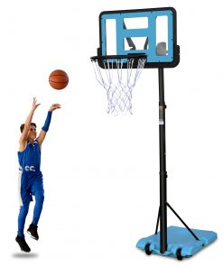 Outdoor Height Adjustable 7.5 to 10ft Basketball Hoop