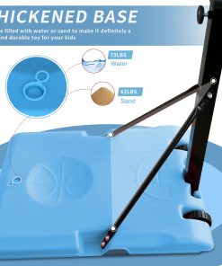 Outdoor Height Adjustable 7.5 to 10ft Basketball Hoop