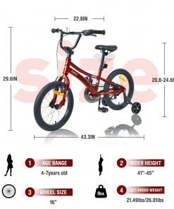 ZUKKA 16 Inch Kids' Bicycle