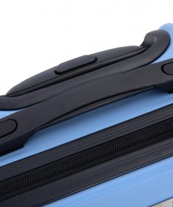 ABS Lightweight Suitcase with Two Hooks, Spinner Wheels, TSA Lock