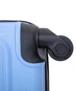 ABS Lightweight Suitcase with Two Hooks, Spinner Wheels, TSA Lock