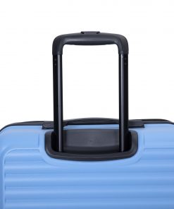 ABS Lightweight Suitcase with Two Hooks, Spinner Wheels, TSA Lock