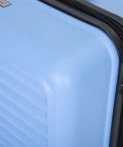 ABS Lightweight Suitcase with Two Hooks, Spinner Wheels, TSA Lock