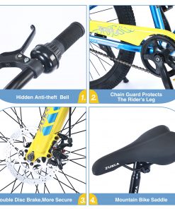 Zukka 24 Inch Mountain Bike For Boys And Girls