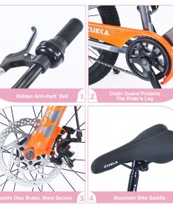 Zukka 20 Inch Mountain Bike for Boys and Girls