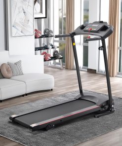 2.5HP 12KM/H Folding Treadmill With Incline