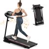 2.5HP 12KM/H Folding Treadmill With Incline