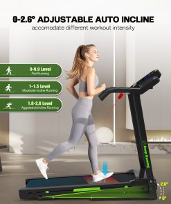 Foldable Treadmill With Incline