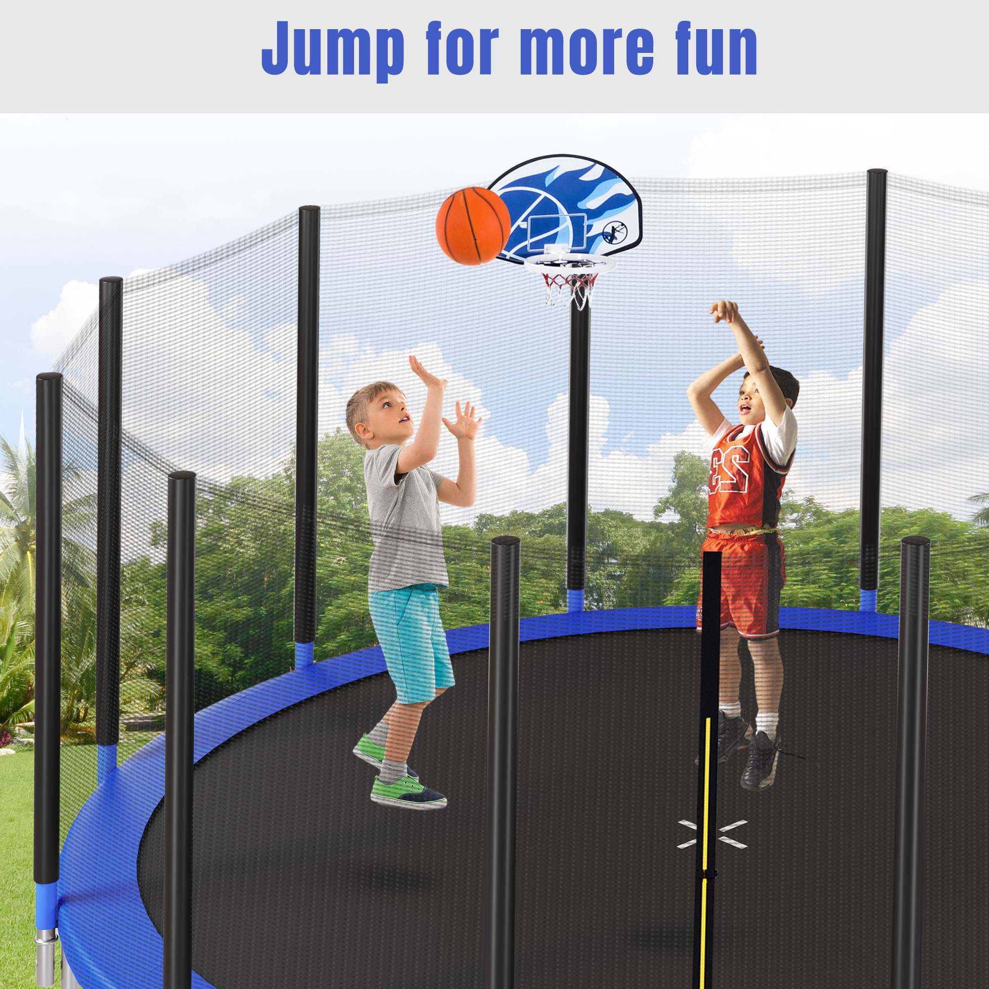 16FT Trampoline for Kids