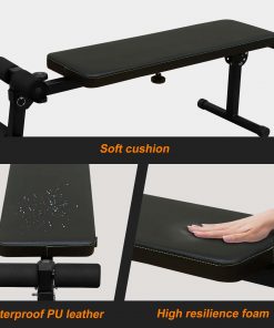 Power Tower Dip Station with Bench