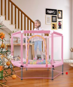 55'' Mini Trampoline for Kids