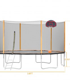 14FT Powder-coated Advanced Trampoline
