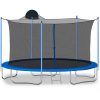 12FT Trampoline for Adults & Kids with Basketball Hoop