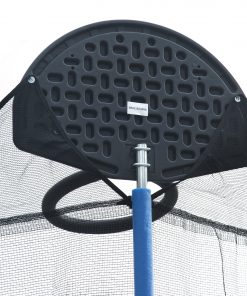 14FT Trampoline for Adults & Kids with Basketball Hoop