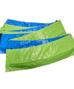 14FT Trampoline with Backboard - Double-Sided Color