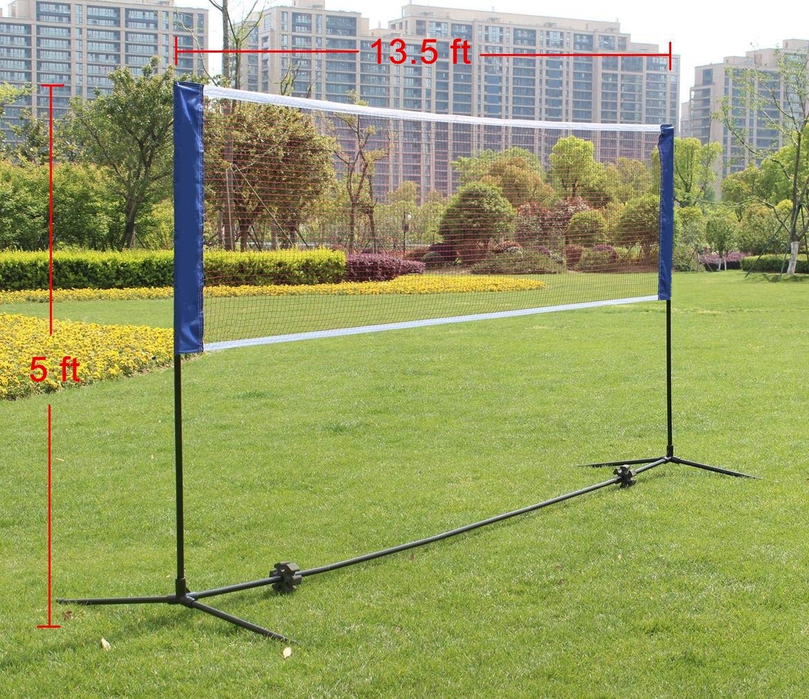 14FT Large Volleyball Badminton Tennis Net