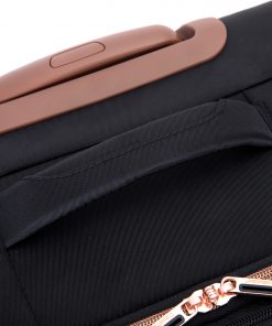 4-Piece Softshell Suitcase with Spinner Wheels