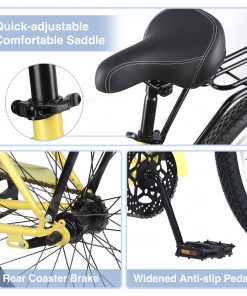 26" Inch Single Speed Bicycles