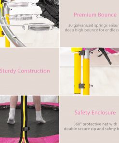 5.5FT Trampoline For Kids