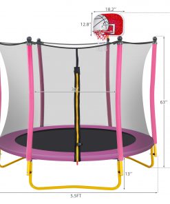 5.5FT Trampoline For Kids