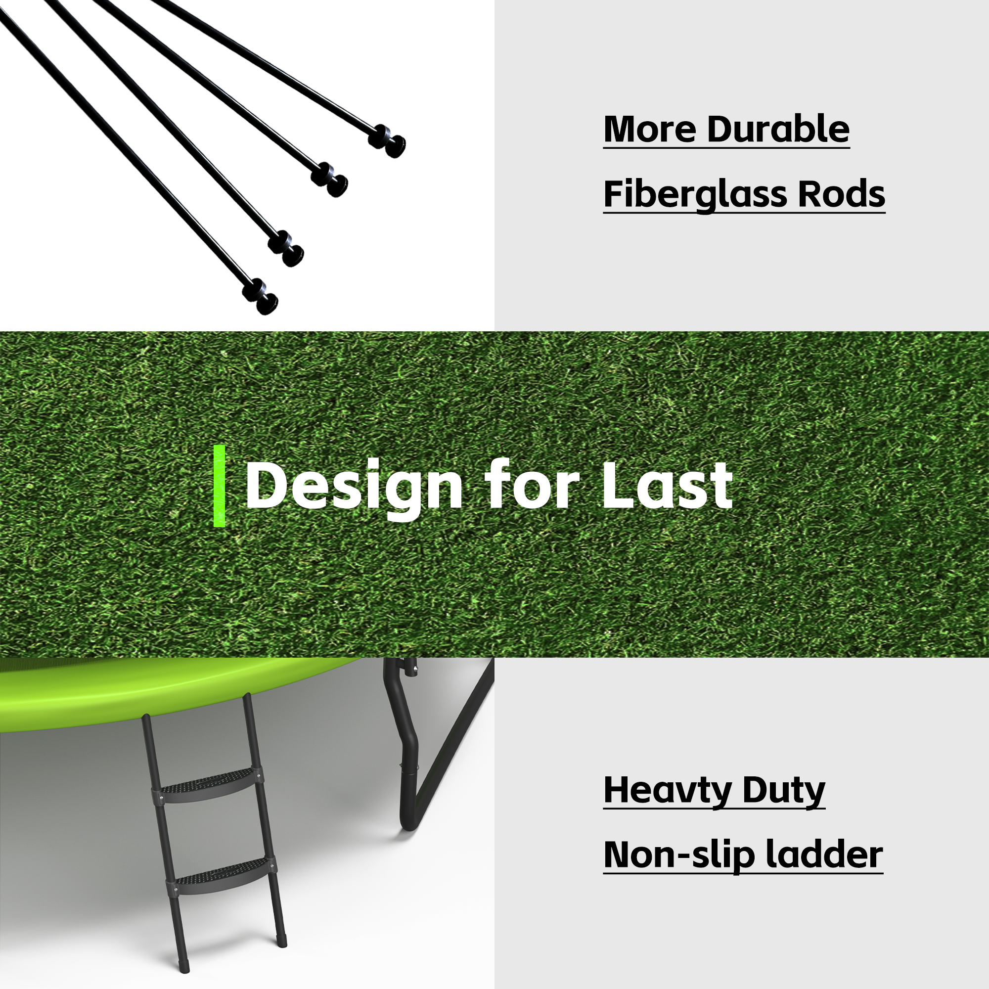 14FT Round Trampoline