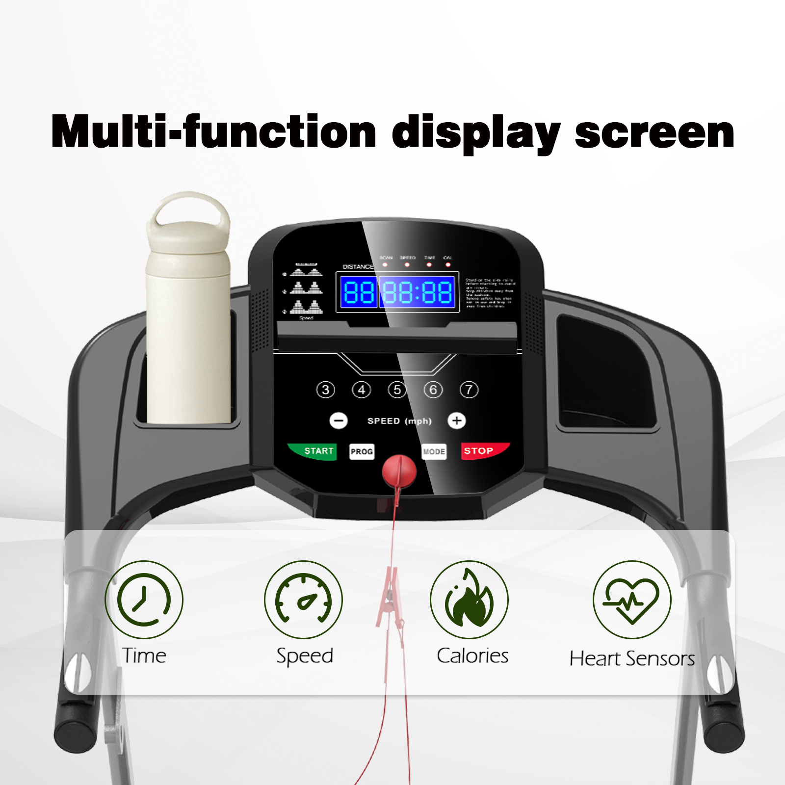 2.5HP Electric Folding Treadmill