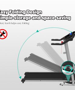 2.5HP Electric Folding Treadmill