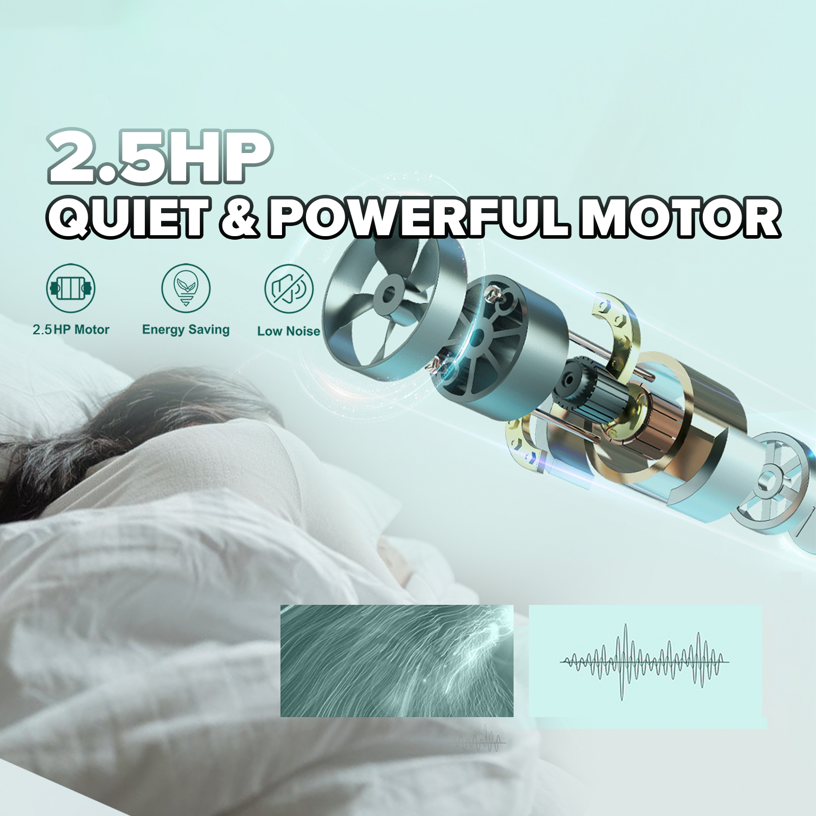 2.5HP Electric Folding Treadmill