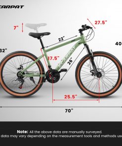 ECARPAT Mountain Bike 27.5 Inch Wheel
