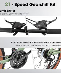 ECARPAT Mountain Bike 27.5 Inch Wheel