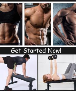 Height Adjustable Flat Weight Bench