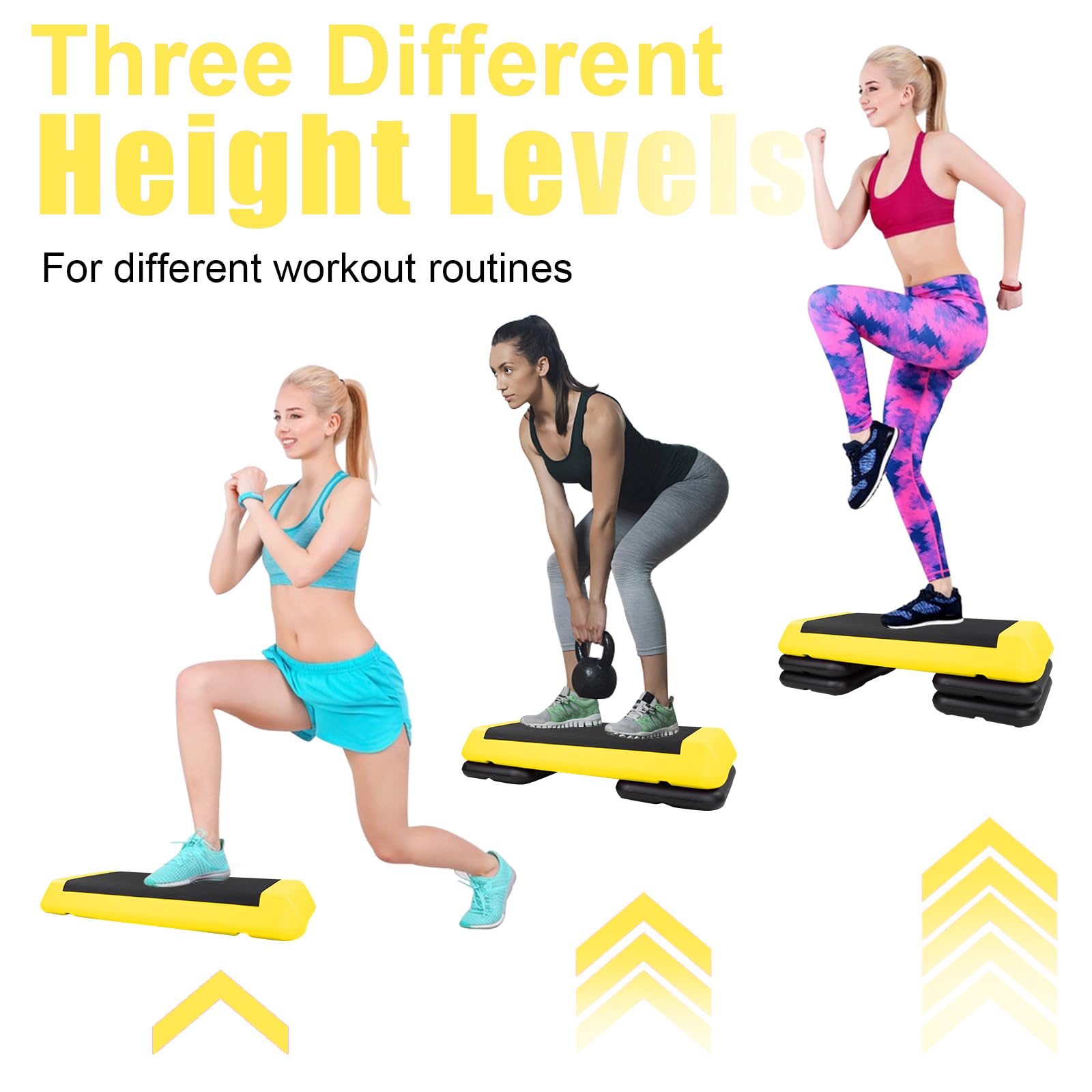 Adjustable Workout Aerobic Stepper