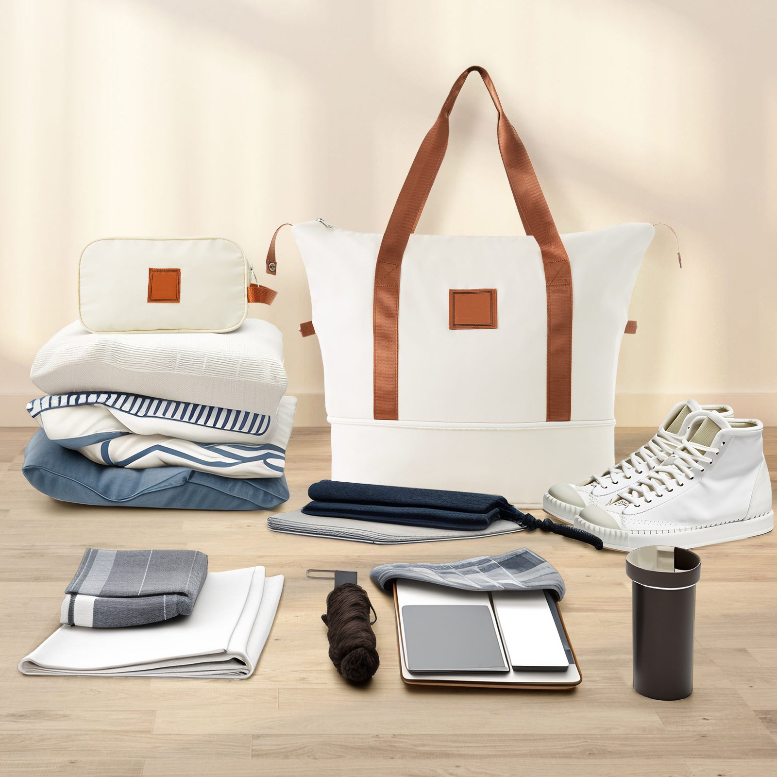 3 Piece Carry-on Suitcase With TSA Lock