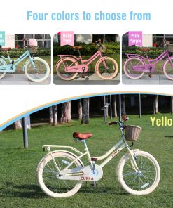 Zukka 20 inch Girls Bike With Basket