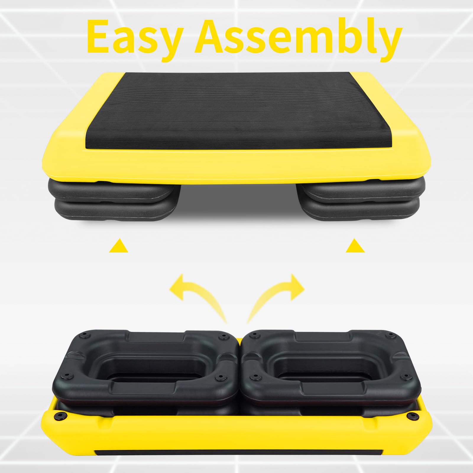 Adjustable Workout Aerobic Stepper